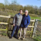 Cllr Ben Taylor and Cllr Mike Shirley at Fosse Meadows