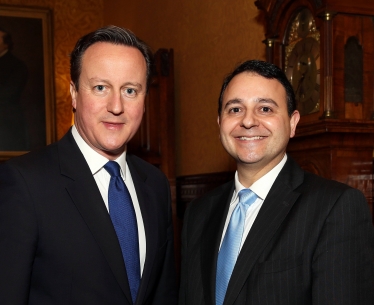 Alberto and PM David Cameron