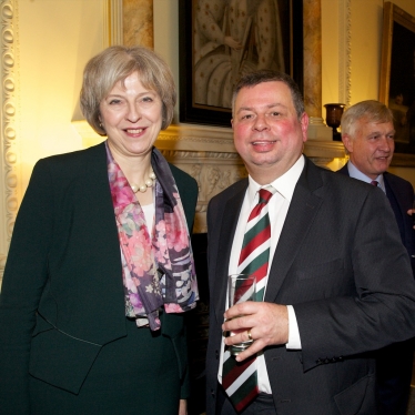 Neil with Theresa May
